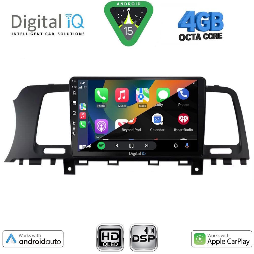 DIGITAL IQ BXF 6462_CPAA (9inc) MULTIMEDIA TABLET for NISSAN MURANO mod. 2007-2014 - DIGITAL IQ BXF 6462_CPAA