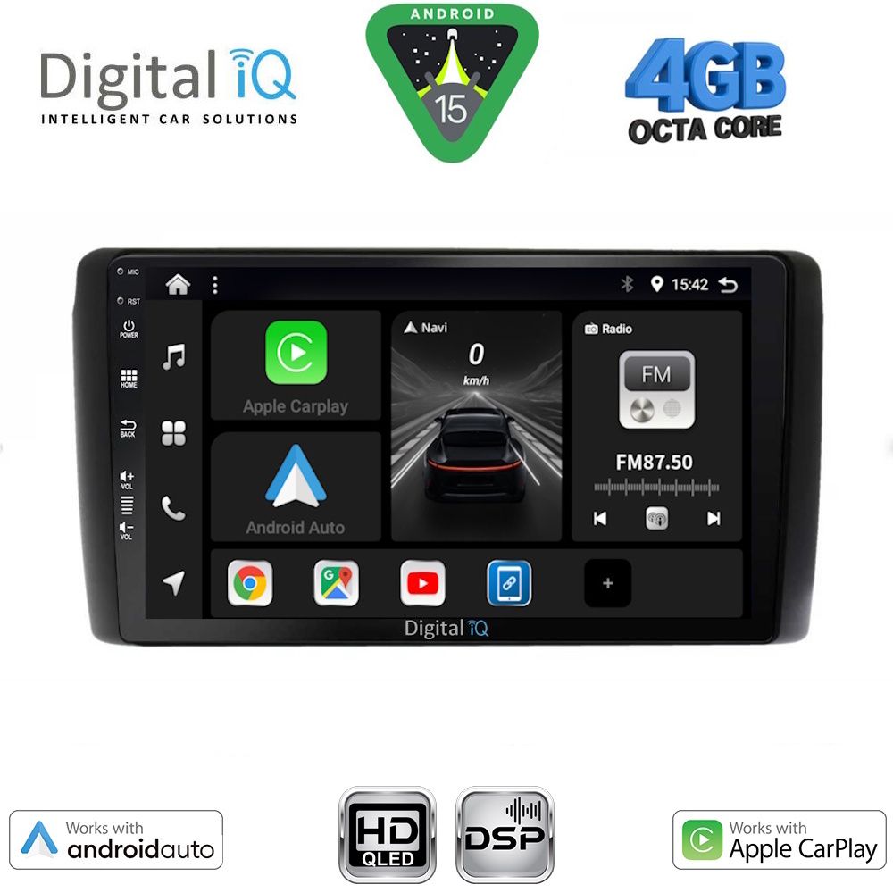 DIGITAL IQ BXF 6472_CPAA (9inc) MULTIMEDIA TABLET for NISSAN LEAF mod. 2009-2017 - DIGITAL IQ BXF 6472_CPAA