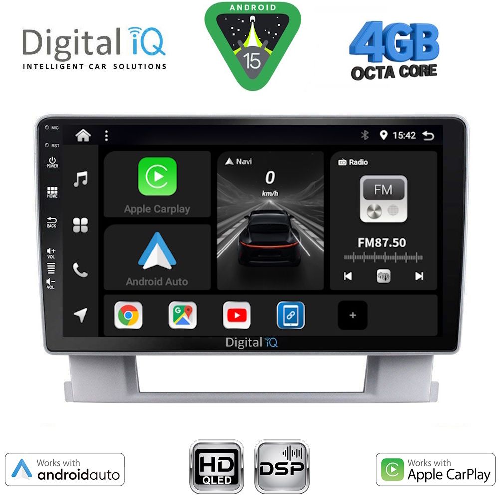 DIGITAL IQ BXF 6482_CPAA (9inc) MULTIMEDIA TABLET for OPEL ASTRA J mod. 2010-2016 - DIGITAL IQ BXF 6482_CPAA