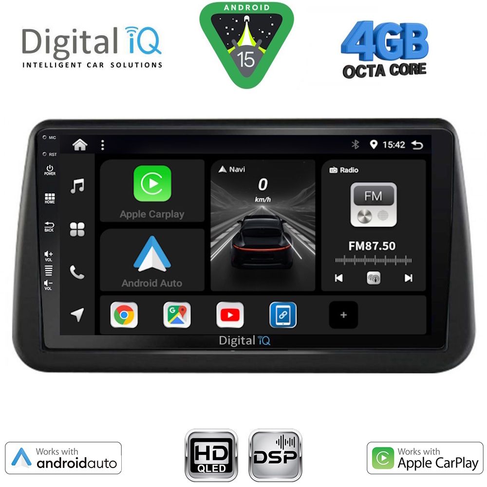 DIGITAL IQ BXF 6494_CPAA (9inc) MULTIMEDIA TABLET for OPEL MERIVA mod. 2010-2017 - DIGITAL IQ BXF 6494_CPAA