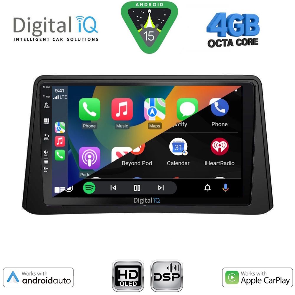 DIGITAL IQ BXF 6496_CPAA (9inc) MULTIMEDIA TABLET for OPEL MOKKA mod. 2012-2015 - DIGITAL IQ BXF 6496_CPAA