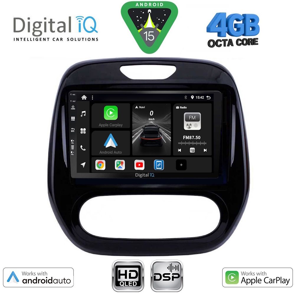 DIGITAL IQ BXF 6542_CPAA (9inc) MULTIMEDIA TABLET for RENAULT CAPTUR mod. 2013-2019