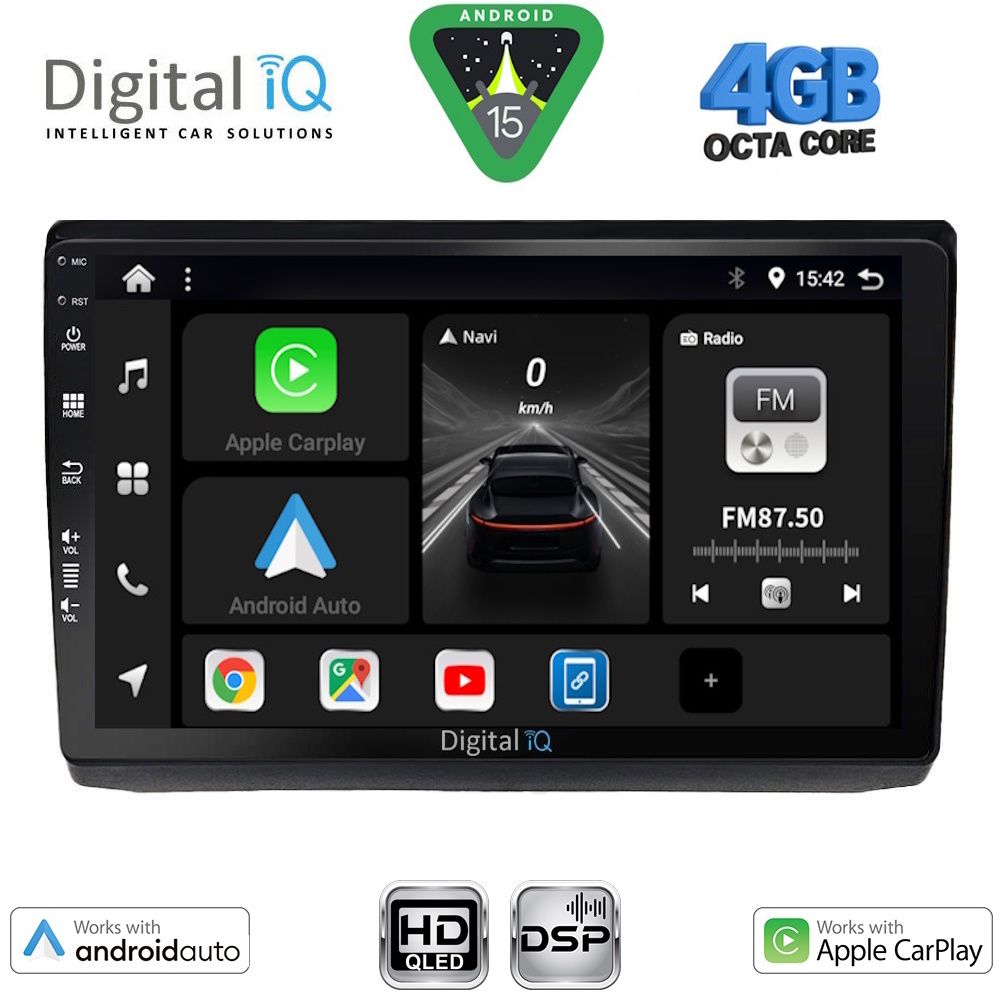 DIGITAL IQ BXF 6558_CPAA (10inc) MULTIMEDIA TABLET for OPEL VIVARO – RENAULT TRAFIC - NISSAN PRIMASTAR mod. 2004-2015 - DIGITAL IQ BXF 6558_CPAA
