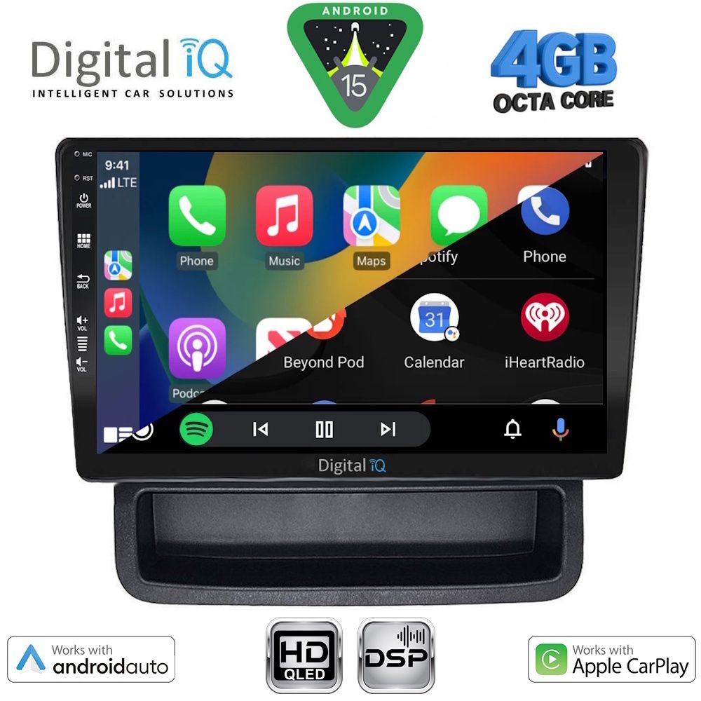 DIGITAL IQ BXF 6559_CPAA (10inc) MULTIMEDIA TABLET for OPEL VIVARO – RENAULT TRAFIC - NISSAN PRIMASTAR mod. 2004-2015