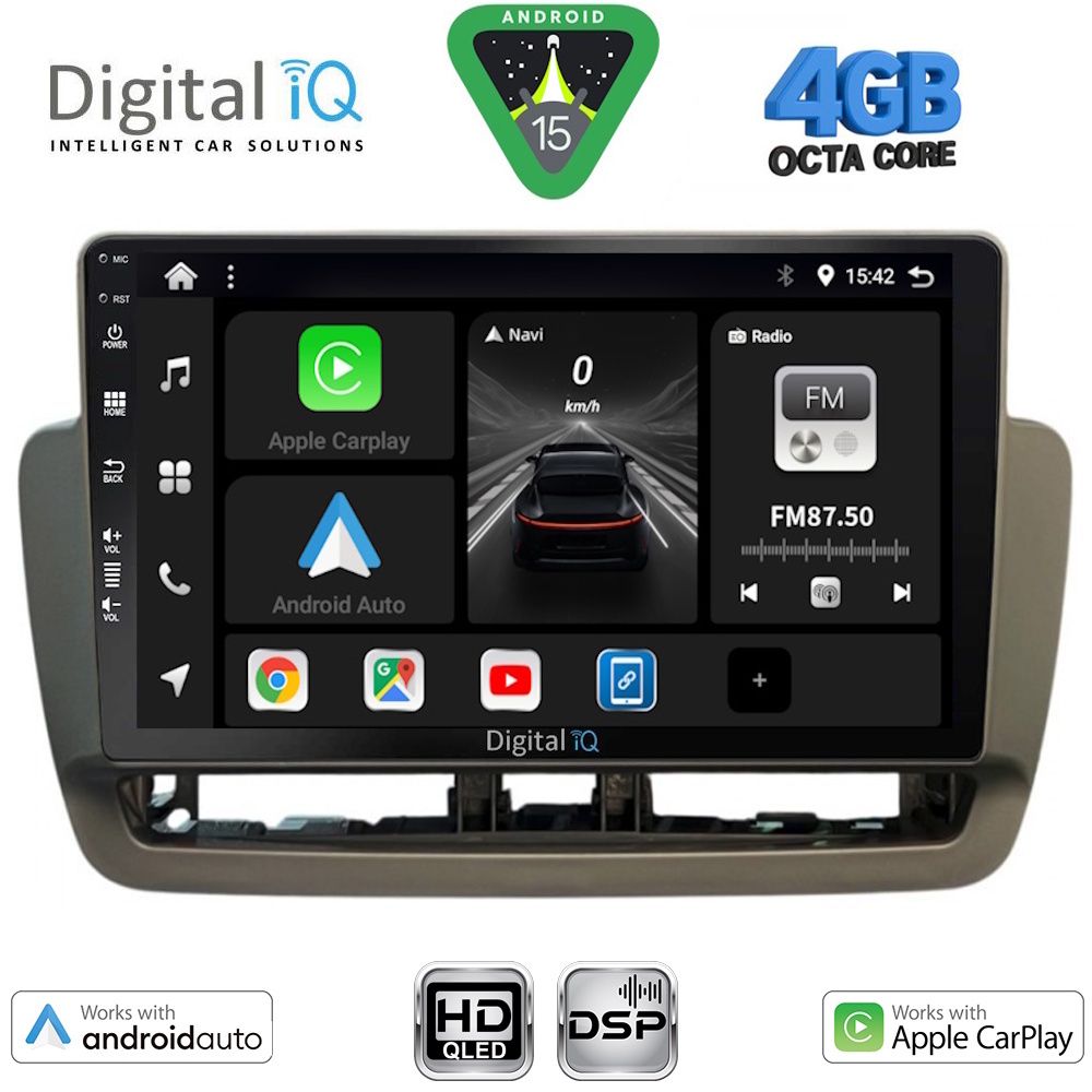 DIGITAL IQ BXF 6572_CPAA (9inc) MULTIMEDIA TABLET for SEAT IBIZA mod. 2012-2015 - DIGITAL IQ BXF 6572_CPAA