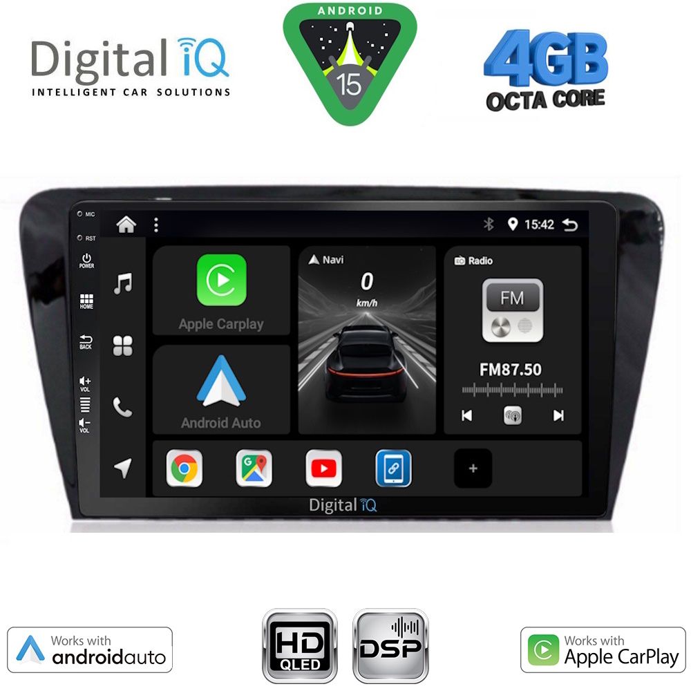 DIGITAL IQ BXF 6597_CPAA (10inc) MULTIMEDIA TABLET for SKODA OCTAVIA 7 mod. 2013-2021 - DIGITAL IQ BXF 6597_CPAA