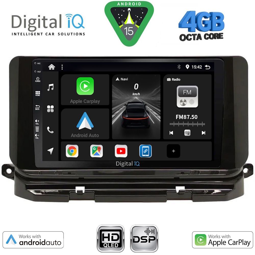 DIGITAL IQ BXF 6598_CPAA (10inc) MULTIMEDIA TABLET for SKODA OCTAVIA 8 mod. 2021-2026 - DIGITAL IQ BXF 6598_CPAA