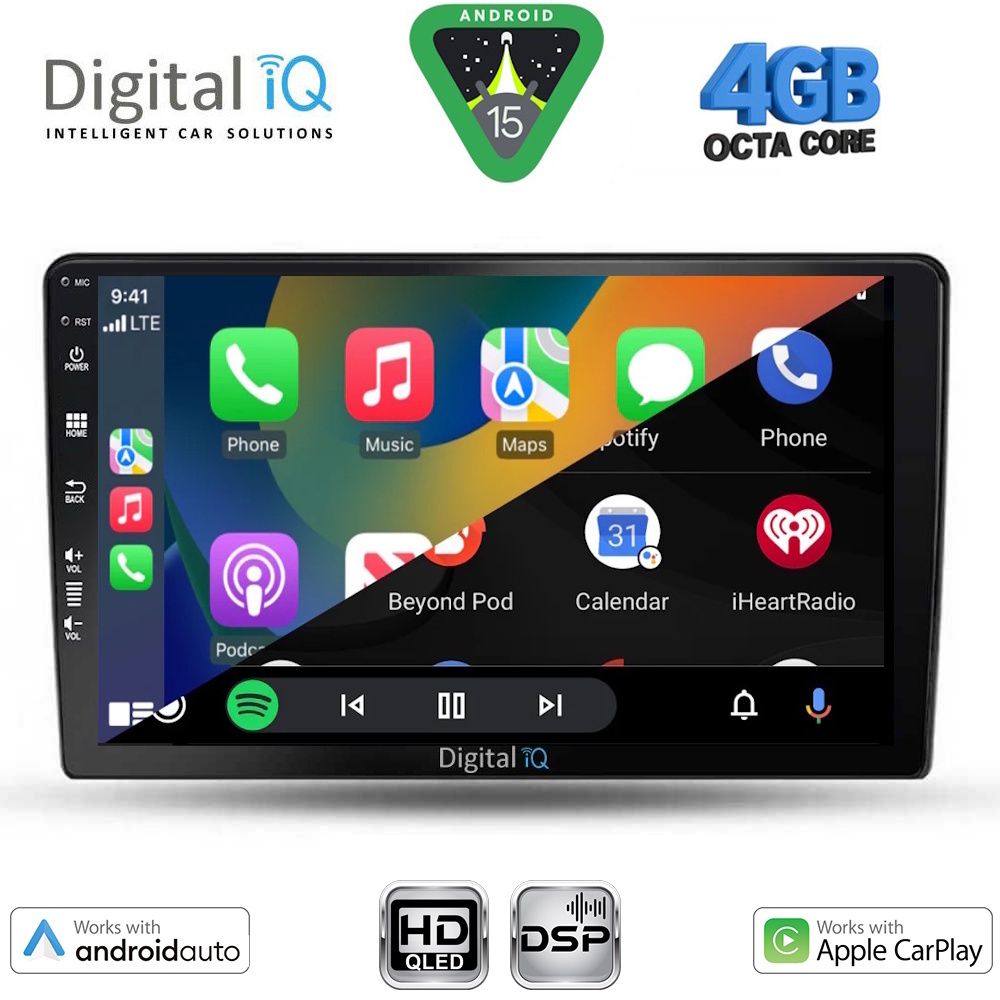 DIGITAL IQ BXF 6656_CPAA (9inc) MULTIMEDIA TABLET for SSANGYONG REXTON mod. 2002-2006 - DIGITAL IQ BXF 6656_CPAA