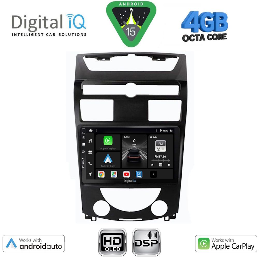 DIGITAL IQ BXF 6657_CPAA (10inc) MULTIMEDIA TABLET for SSANGYONG REXTON mod. 2006-2015 - DIGITAL IQ BXF 6657_CPAA