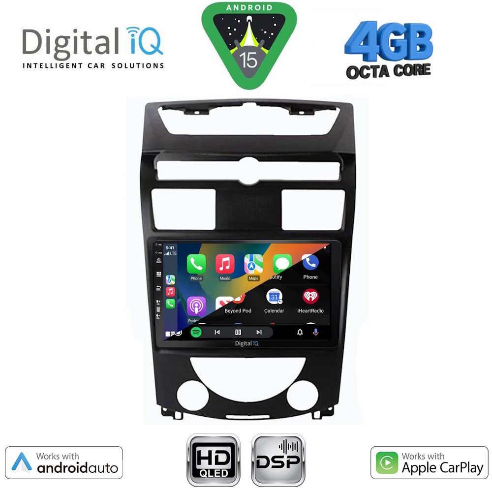 DIGITAL IQ BXF 6657_CPAA (10inc) MULTIMEDIA TABLET for SSANGYONG REXTON mod. 2006-2015 - DIGITAL IQ BXF 6657_CPAA