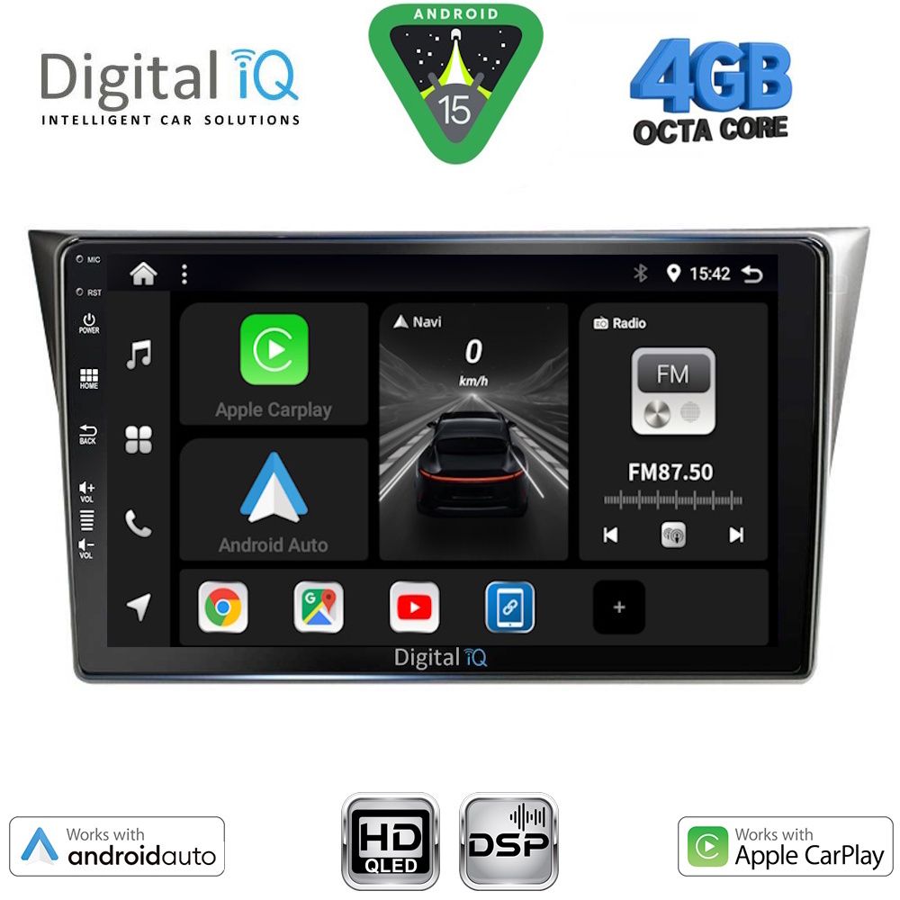 DIGITAL IQ BXF 6659_CPAA (9inc) MULTIMEDIA TABLET for SUBARU IMPREZA mod. 2002-2008 - DIGITAL IQ BXF 6659_CPAA