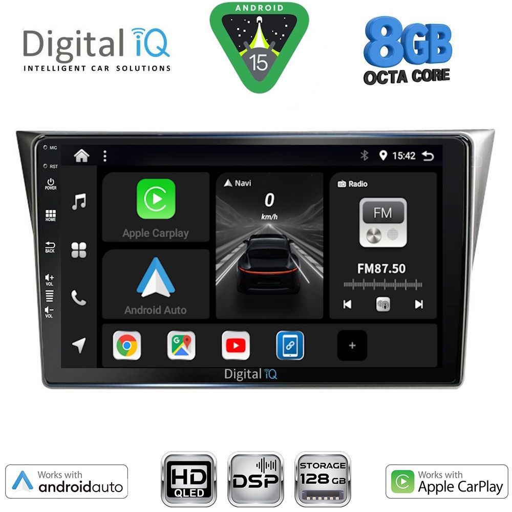 DIGITAL IQ BXF 7659_CPAA (9inc) MULTIMEDIA TABLET for SUBARU IMPREZA mod. 2002-2008 - DIGITAL IQ BXF 7659_CPAA