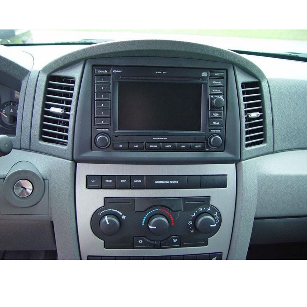 Πρόσοψη Chrysler, Dodge, Jeep 2005 – 2008 (1 – 2Din μαύρο) – DIGITAL IQ FRAME JEEP3