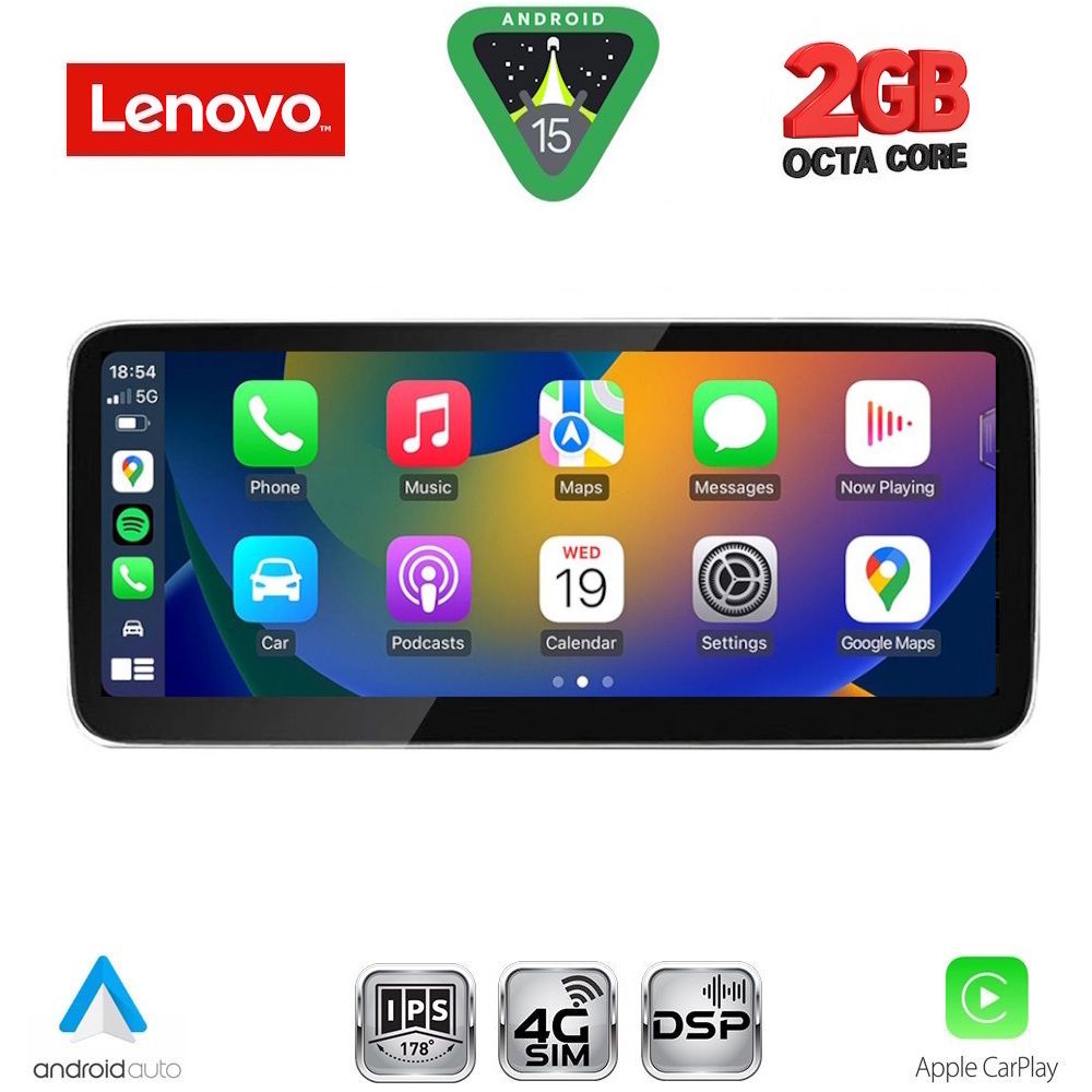 LENOVO LVF 11926_CPA (10.33inc) MULTIMEDIA SYSTEM for AUDI A6 mod. 2012-2015