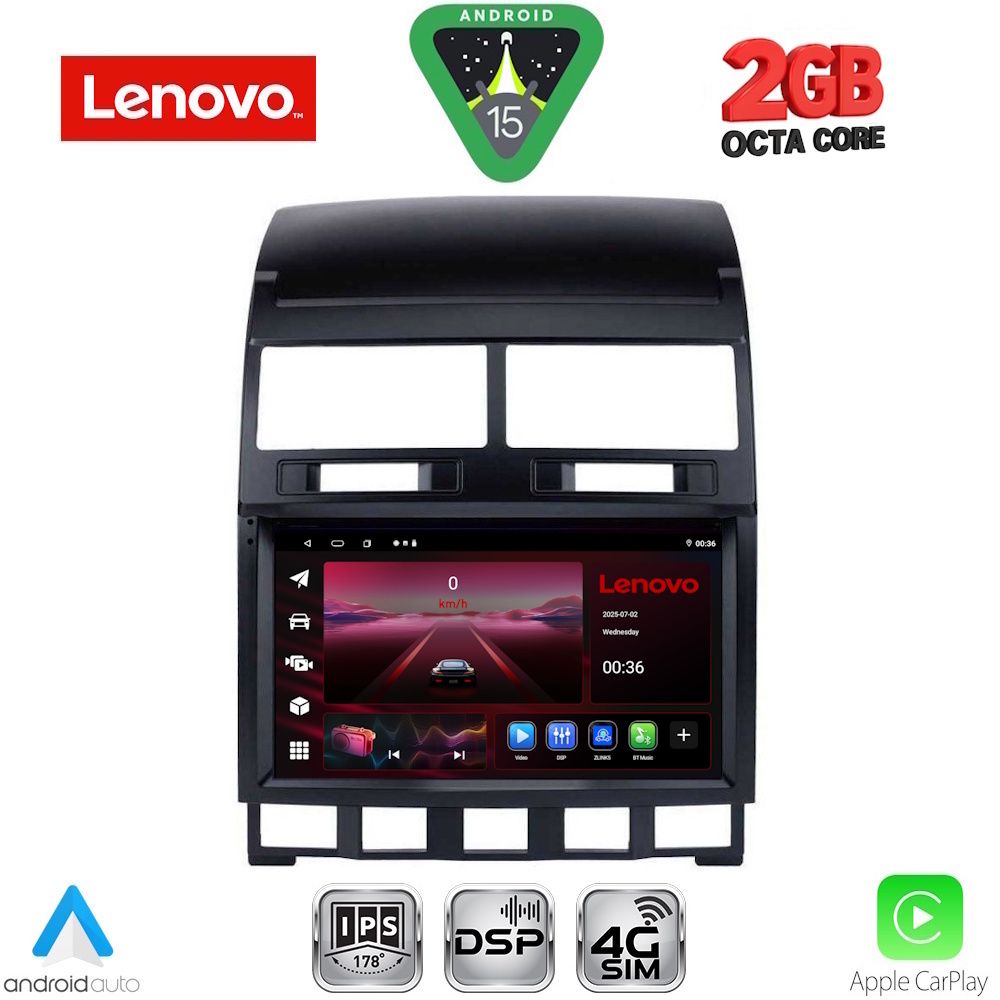 LENOVO LVF 5765_CPA (9inc) MULTIMEDIA TABLET for VW TOUAREG mod. 2003-2011 - LENOVO LVF 5765_CPA