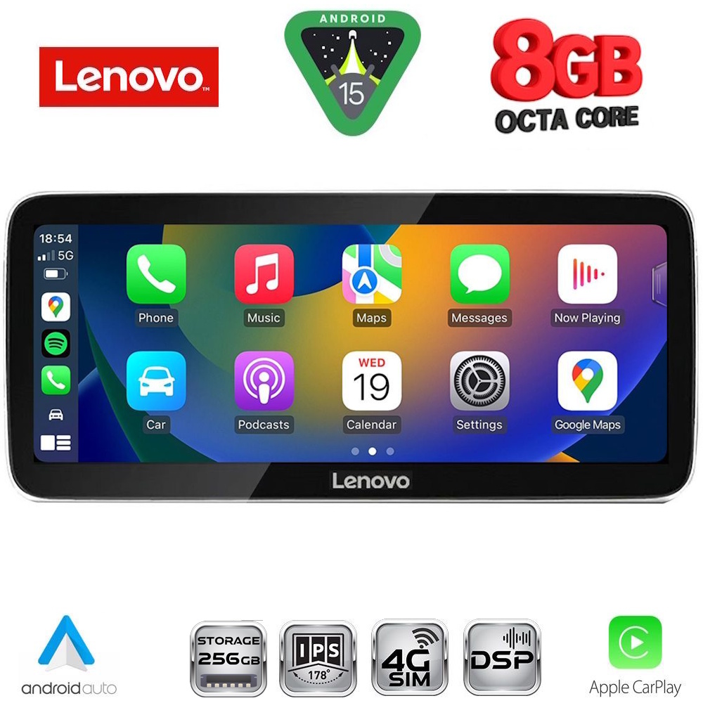 LENOVO LVK 19926_CPA (12.3inc) MULTIMEDIA SYSTEM for AUDI A6 mod. 2012-2015