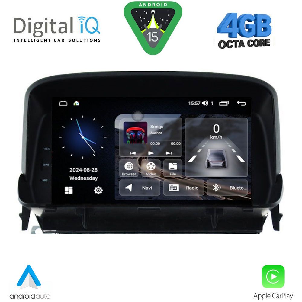 DIGITAL IQ MSG 460_CPA (7” DECK) MULTIMEDIA SYSTEM for OPEL MOKKA mod. 2012-2015
