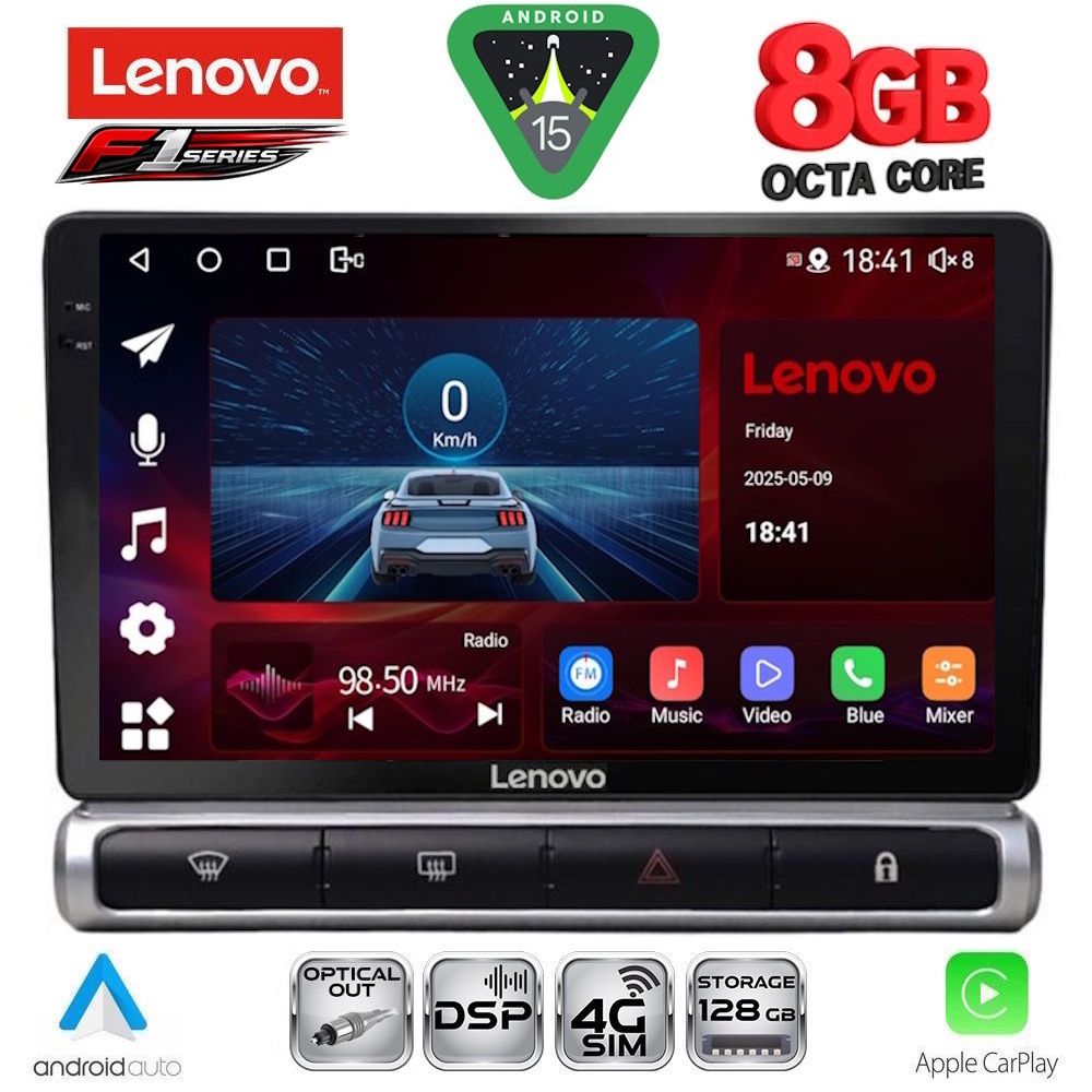 LENOVO SSR 10093H_CPA (9inc) MULTIMEDIA TABLET for CITROEN C3 - DS3 mod. 2016-2024 High Version - LENOVO SSR 10093H_CPA
