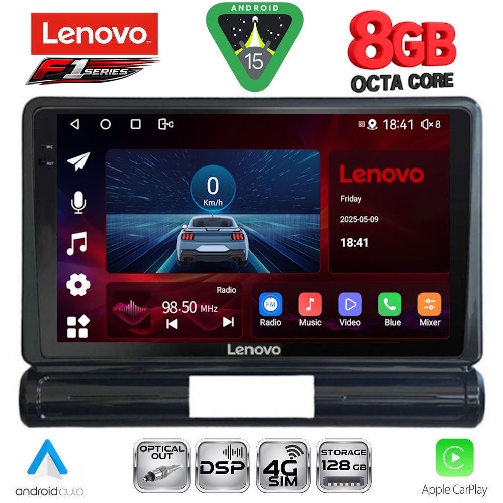 LENOVO SSR 10093L_CPA (9inc) MULTIMEDIA TABLET for CITROEN C3 - DS3 mod. 2016-2024 Low Version - LENOVO SSR 10093L_CPA