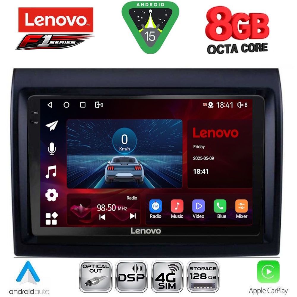 LENOVO SSR 10140_CPA (9inc) MULTIMEDIA TABLET for FIAT DUCATO mod. 2006-2011