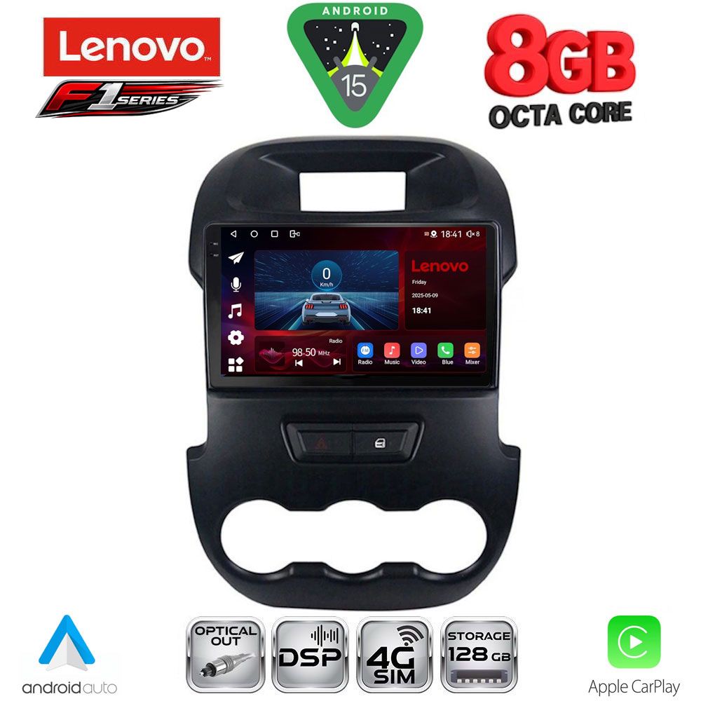 LENOVO SSR 10171_CPA (9inc) MULTIMEDIA TABLET for FORD RANGER mod. 2011-2015 - LENOVO SSR 10171_CPA