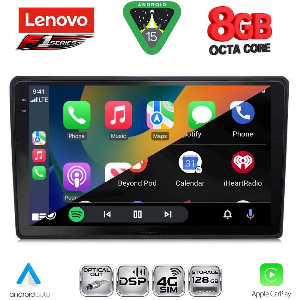 LENOVO SSR 10200_CPA (9inc) MULTIMEDIA TABLET for HRV mod. 1998-2005 - LENOVO SSR 10200_CPA