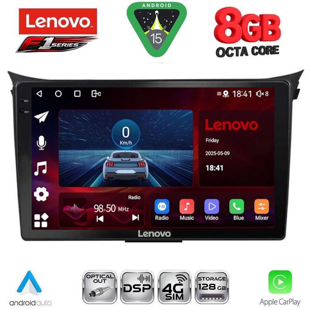 LENOVO SSR 10232_CPA (9inc) MULTIMEDIA TABLET for HYUNDAI i30  mod. 2012-2017 - LENOVO SSR 10232_CPA