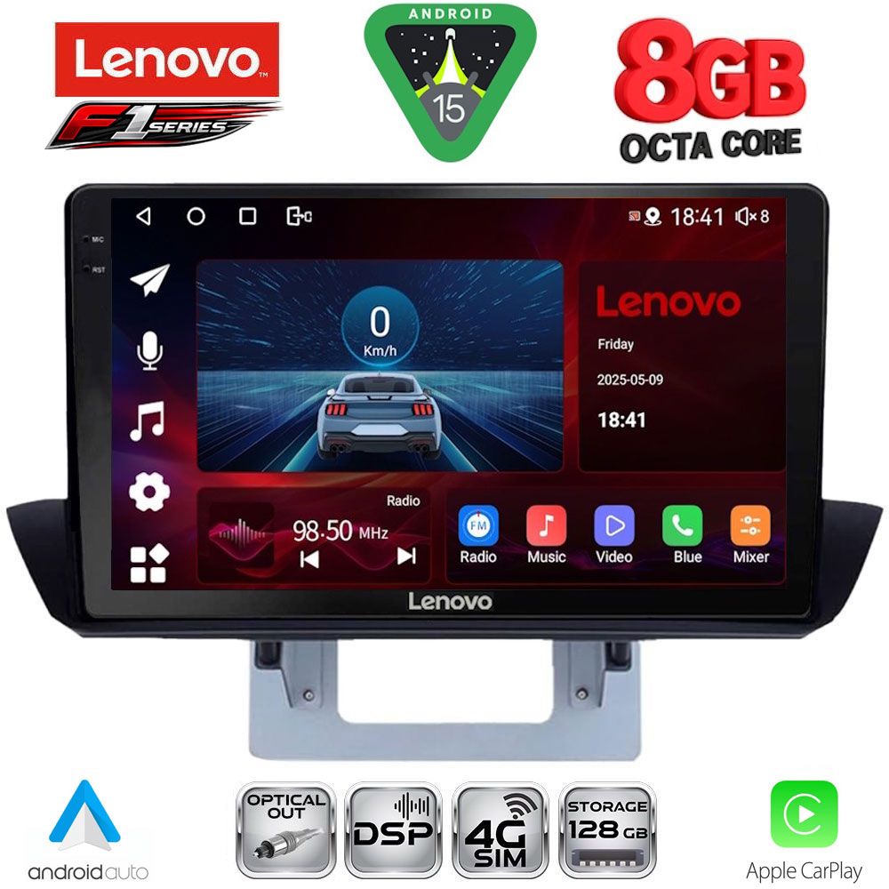LENOVO SSR 10364_CPA DASH (9inc) MULTIMEDIA TABLET for MAZDA BT50 mod. 2012-2019