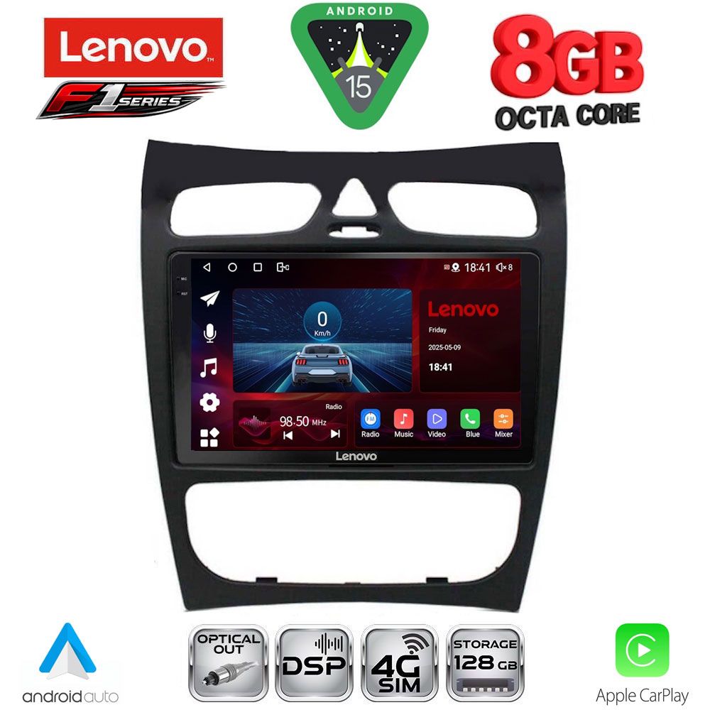 LENOVO SSR 10406_CPA (9inc) MULTIMEDIA TABLET for MERCEDES CLK (W209) mod. 2000-2004 - LENOVO SSR 10406_CPA