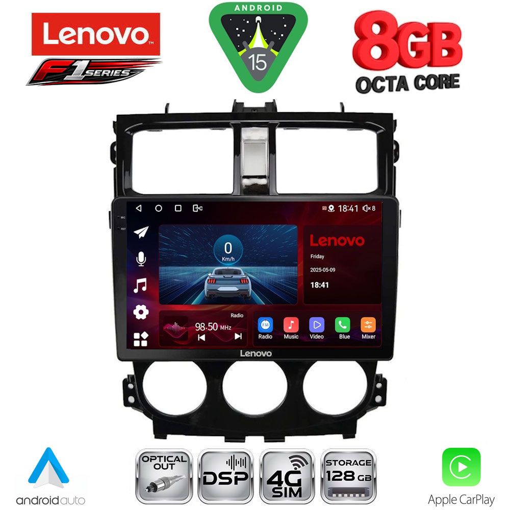 LENOVO SSR 10435_CPA (9inc) MULTIMEDIA TABLET for MITSUBISHI COLT mod. 2013-2023 - LENOVO SSR 10435_CPA