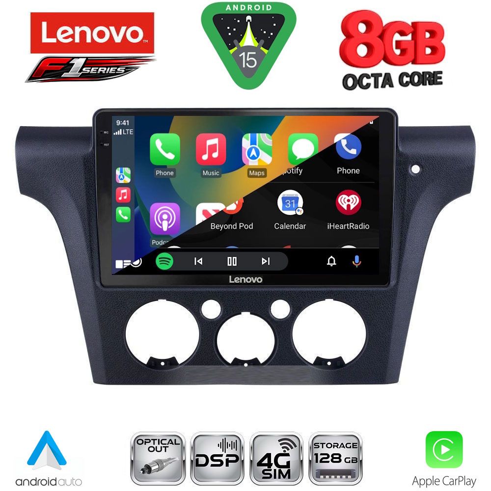 LENOVO SSQ 9441_CPA CLIMA (10inc) MULTIMEDIA TABLET for MITSUBISHI OUTLANDER mod. 2001-2005 with CLIMA - LENOVO SSQ 9441_CPA CL