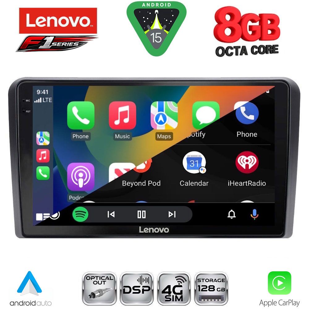 LENOVO SSR 10441_CPA (9inc) MULTIMEDIA TABLET for MITSUBISHI OUTLANDER mod. 2001-2005