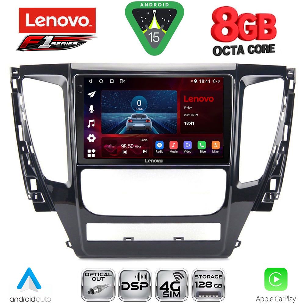 LENOVO SSQ 9447A_CPA (9inc) MULTIMEDIA TABLET for MITSUBISHI PAJERO mod. 2013-2020 - LENOVO SSQ 9447_CPA