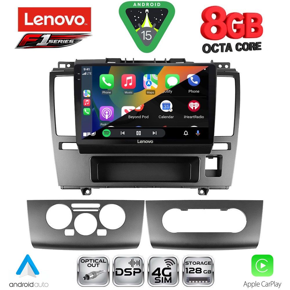 LENOVO SSR 10465_CPA (9inc) MULTIMEDIA TABLET for NISSAN TIDA mod. 2004>