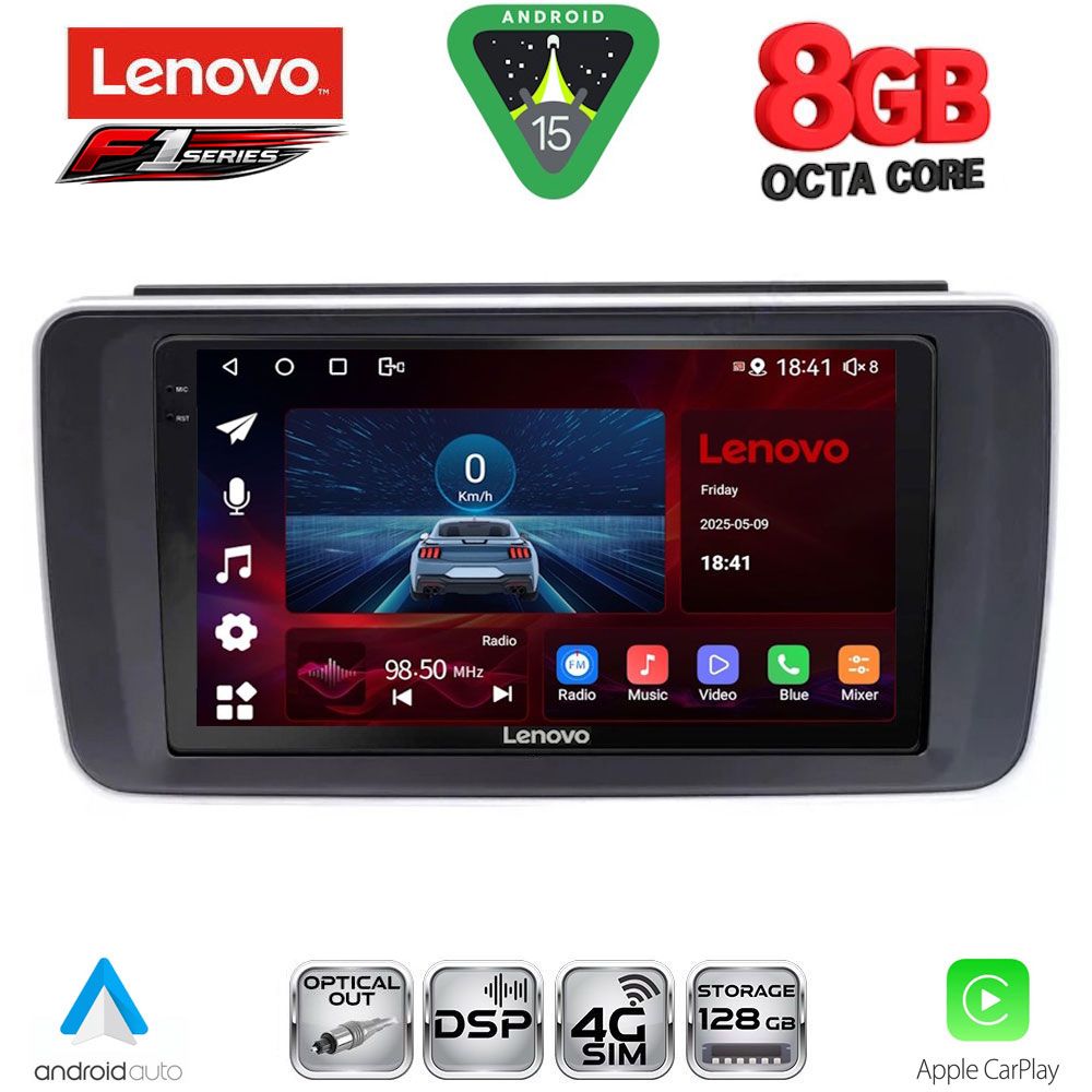 LENOVO SSQ 9473_CPA (9inc) MULTIMEDIA TABLET for NISSAN LEAF mod. 2018-2026 - LENOVO SSQ 9473_CPA