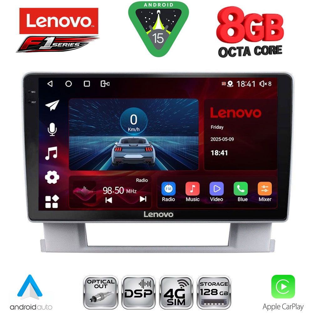 LENOVO SSR 10482_CPA (9inc) MULTIMEDIA TABLET for OPEL ASTRA J mod. 2010-2016