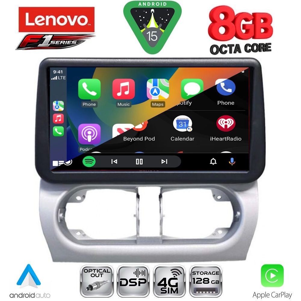 LENOVO SSR 10500_CPA (9inc) MULTIMEDIA TABLET for OPEL CORSA C mod 2000-2006 - TIGRA mod. 2004-2009