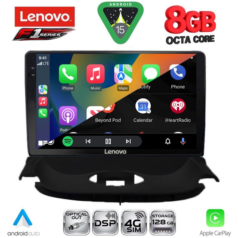 LENOVO SSR 10500_CPA (9inc) MULTIMEDIA TABLET for OPEL CORSA C mod 2000-2006 - TIGRA mod. 2004-2009