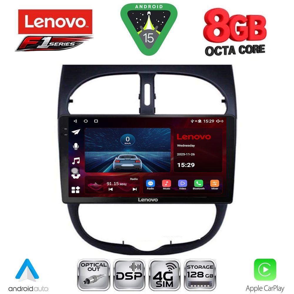 LENOVO SSR 10500_CPA (9inc) MULTIMEDIA TABLET for OPEL CORSA C mod 2000-2006 - TIGRA mod. 2004-2009