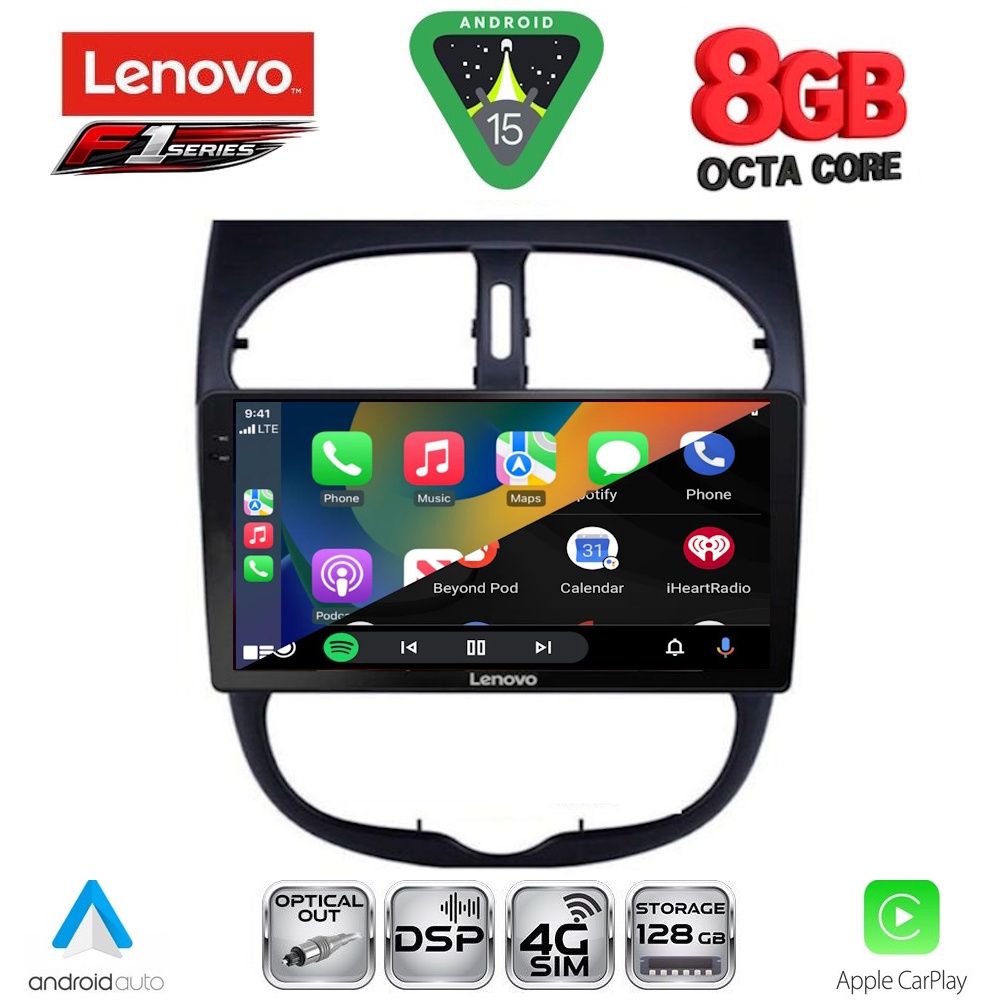 LENOVO SSR 10500_CPA (9inc) MULTIMEDIA TABLET for OPEL CORSA C mod 2000-2006 - TIGRA mod. 2004-2009