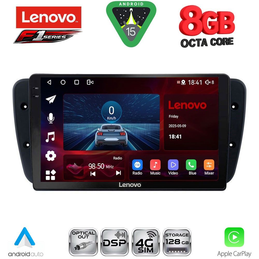 LENOVO SSR 10571_CPA (9inc) MULTIMEDIA TABLET for SEAT IBIZA mod. 2008-2015 - LENOVO SSR 10571_CPA