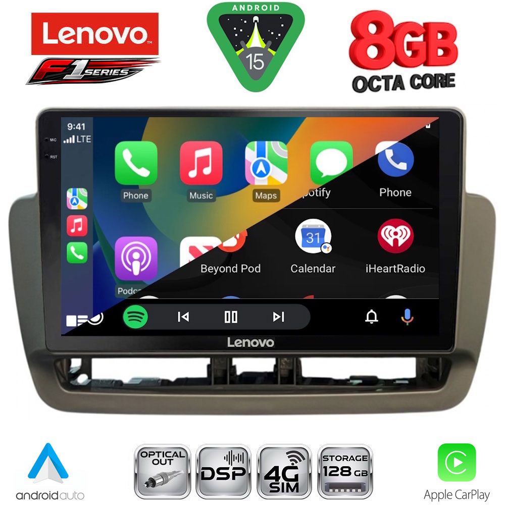 LENOVO SSR 10572_CPA (9inc) MULTIMEDIA TABLET for SEAT IBIZA mod. 2012-2015 - LENOVO SSR 10572_CPA