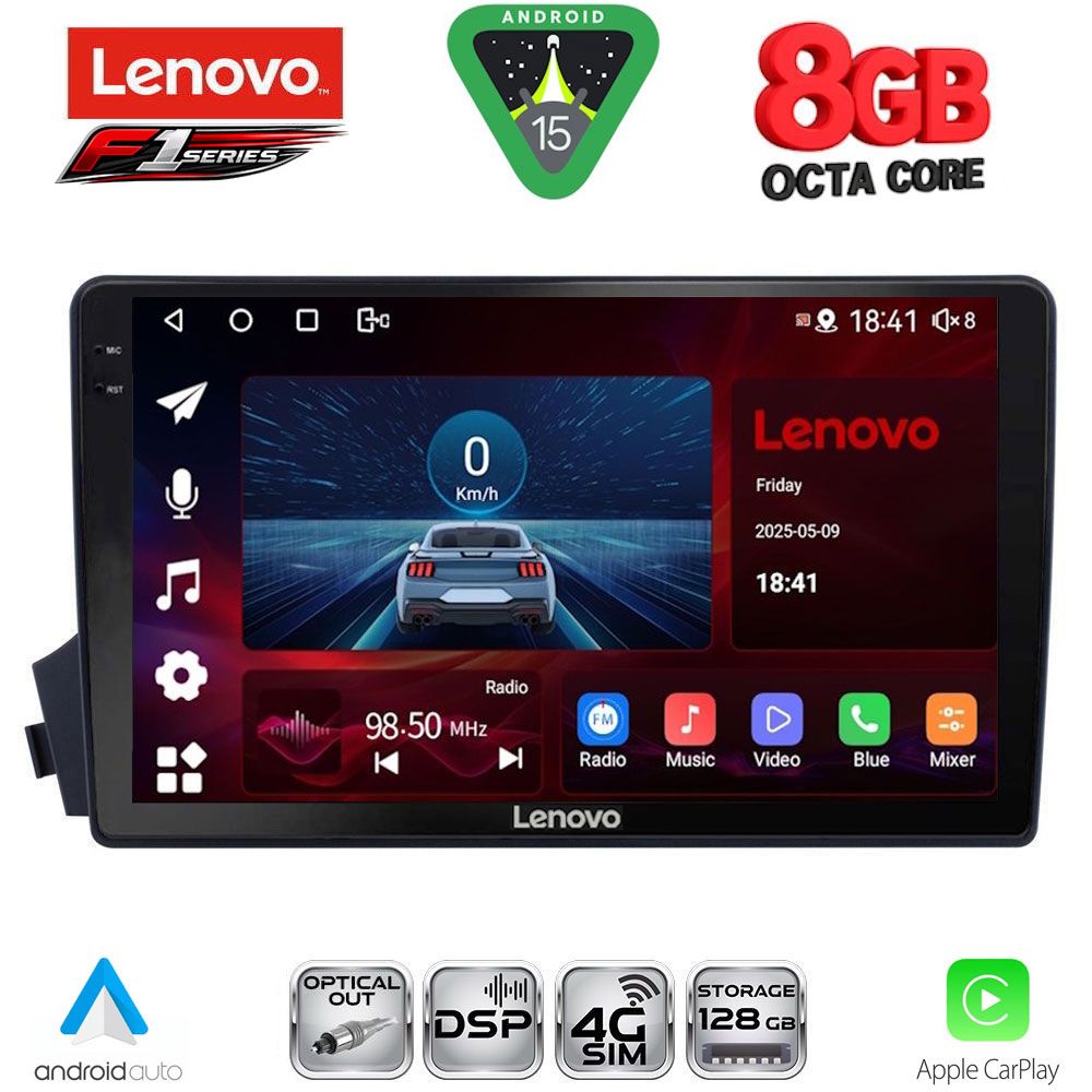 LENOVO SSR 10650_CPA (9inc) MULTIMEDIA TABLET for SSANGYONG ACTYON - KYRON mod. 2006-2015 - LENOVO SSR 10650_CPA