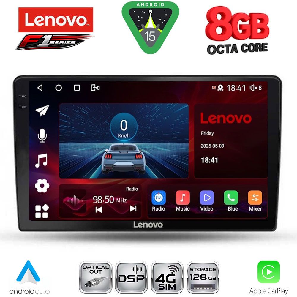 LENOVO SSR 10656_CPA (9inc) MULTIMEDIA TABLET for SSANGYONG REXTON mod. 2002-2006 - LENOVO SSR 10656_CPA