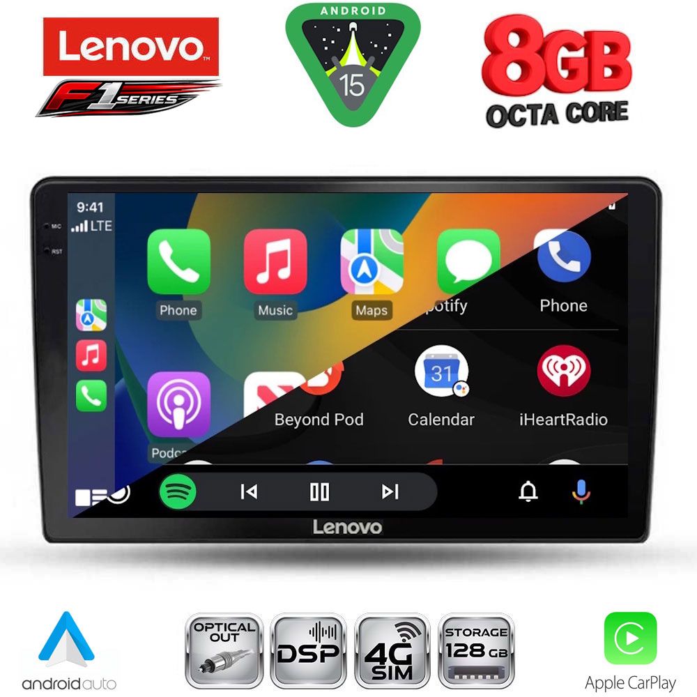 LENOVO SSR 10656_CPA (9inc) MULTIMEDIA TABLET for SSANGYONG REXTON mod. 2002-2006 - LENOVO SSR 10656_CPA