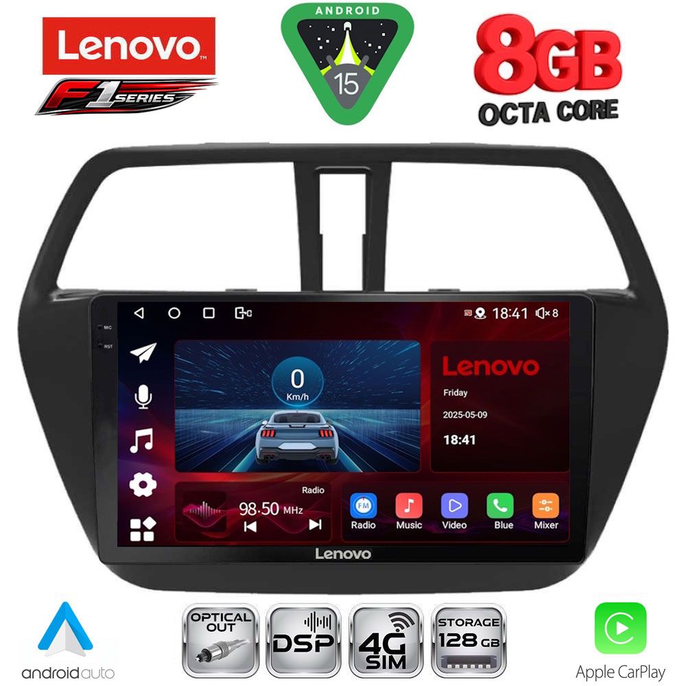 LENOVO SSR 10689_CPA (9inc) MULTIMEDIA TABLET for SUZUKI SX4 S-CROSS mod. 2014-2021 - LENOVO SSR 10689_CPA