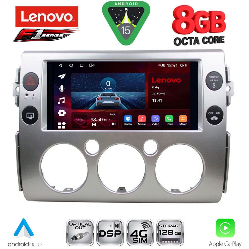 LENOVO SSR 10717_CPA (9inc) MULTIMEDIA TABLET for TOYOTA FJ CRUISER mod. 2007-2013 - LENOVO SSR 10717_CPA