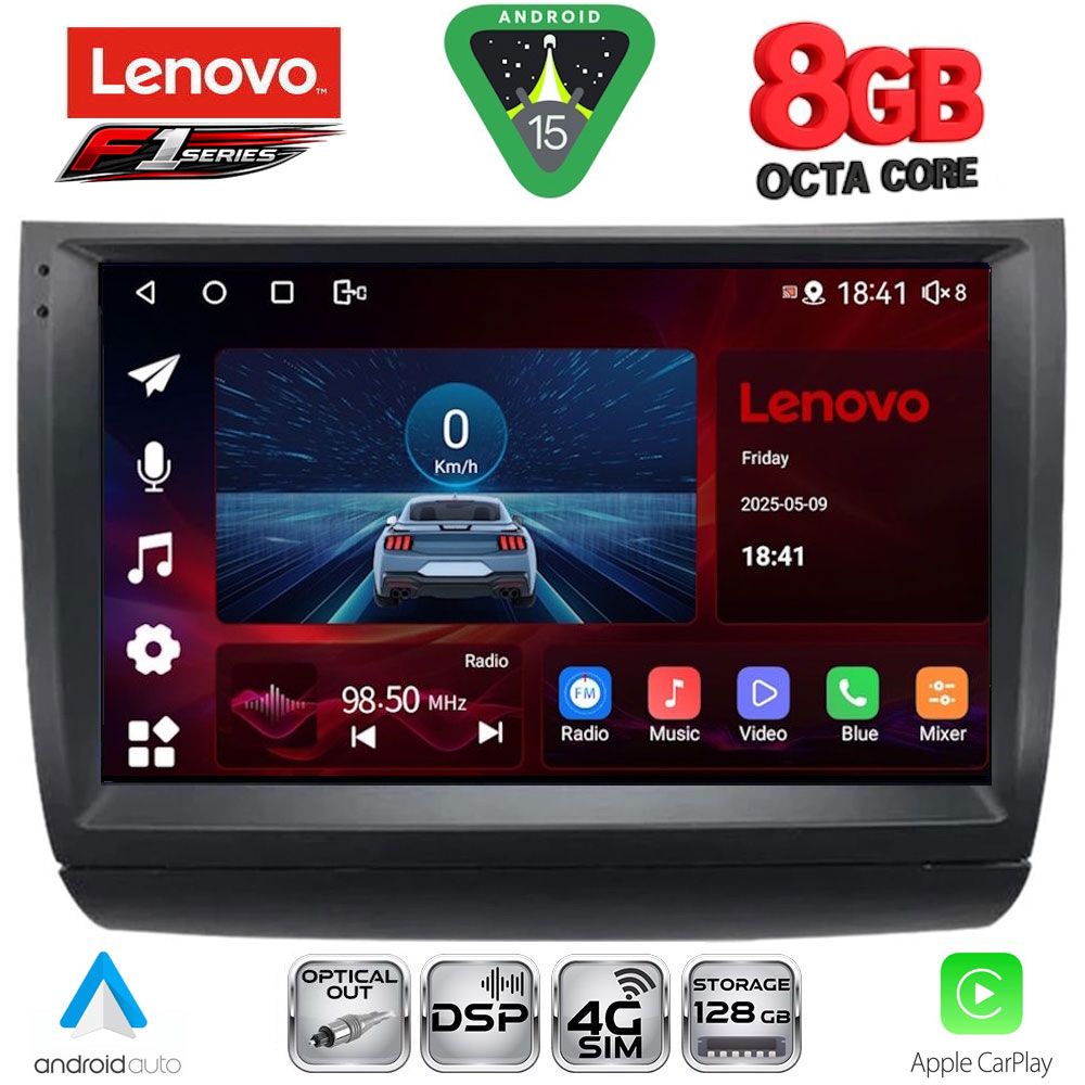 LENOVO SSR 10728_CPA (9inc) MULTIMEDIA TABLET for TOYOTA PRIUS mod. 2003-2009