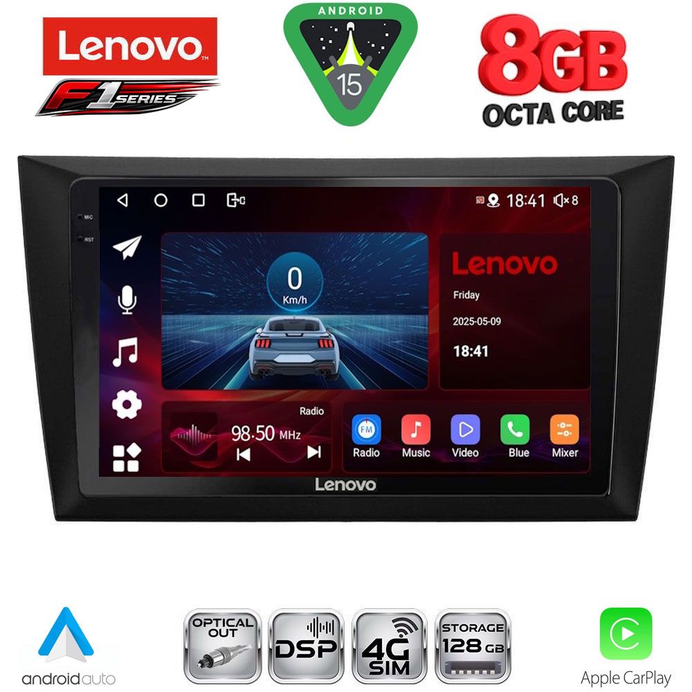 LENOVO SSR 10746_CPA  (9inc) MULTIMEDIA TABLET for GOLF 6 mod. 2009-2012 - LENOVO SSR 10746_CPA