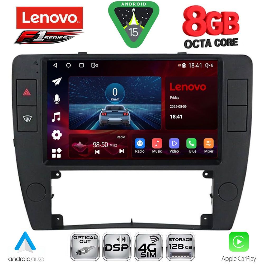 LENOVO SSR 10749_CPA  (9inc) MULTIMEDIA TABLET for VW PASSAT mod. 2000-2005